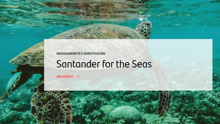 Santander presenta convocatoria para conservación de mares y océanos